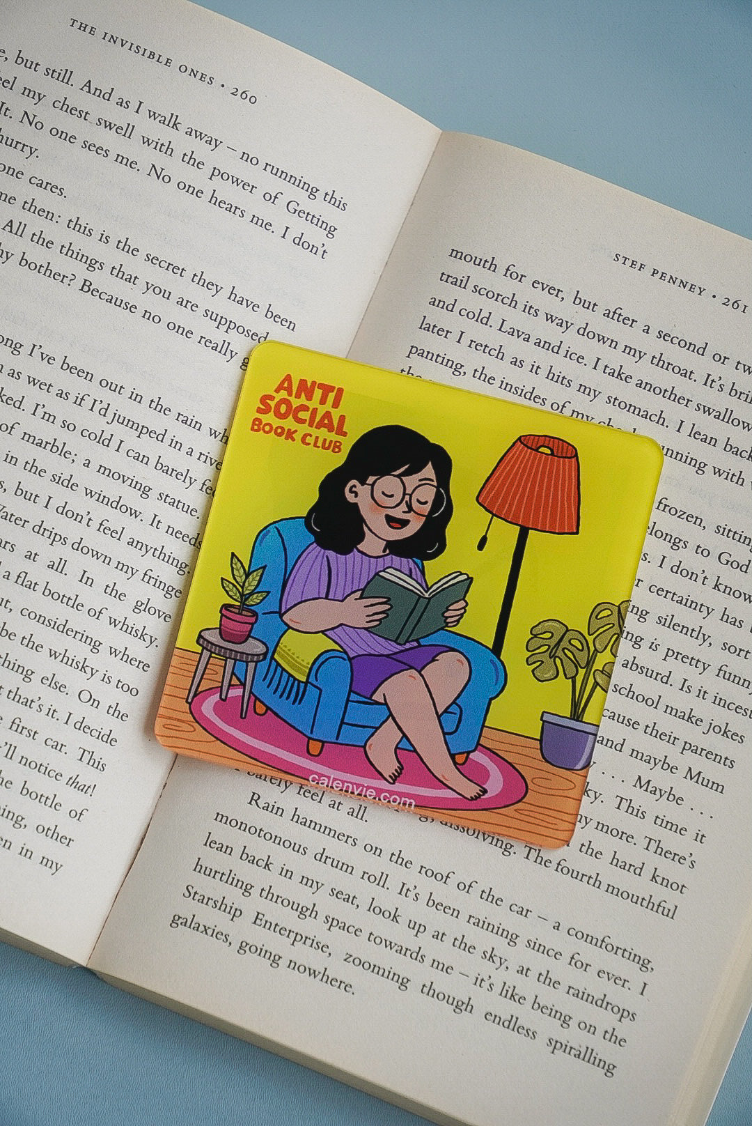 Anti Social Book Club Magnet