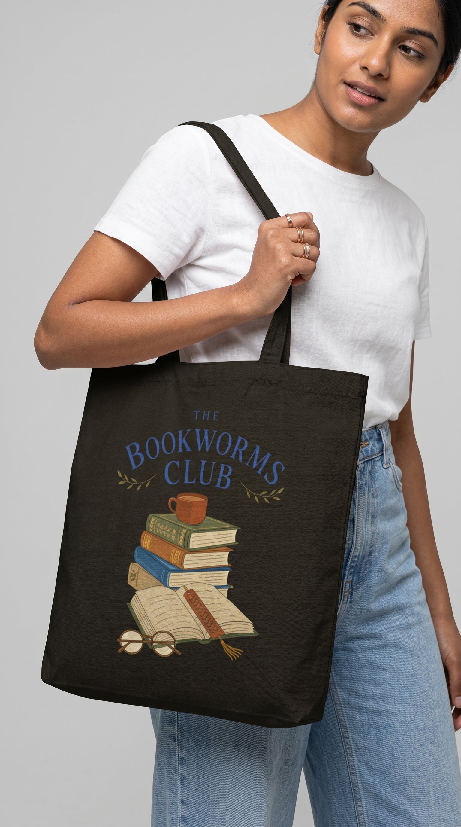 The Bookworms Club Tote Bag