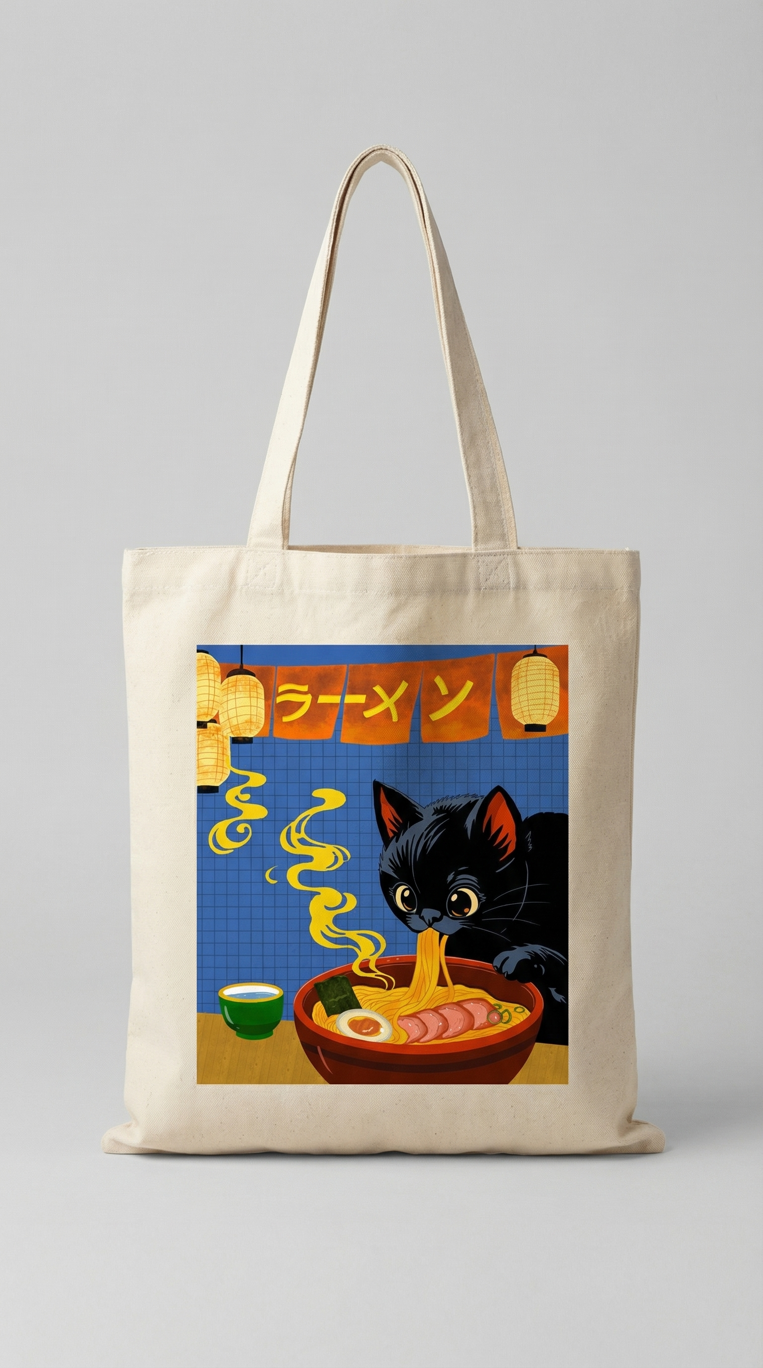 The Ramen Cat Tote Bag