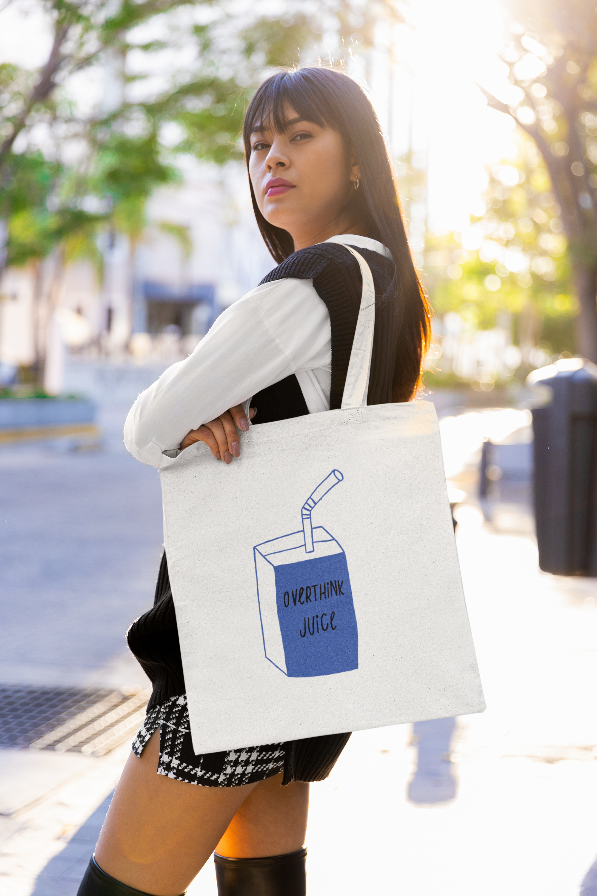Overthink Juice Tote Bag