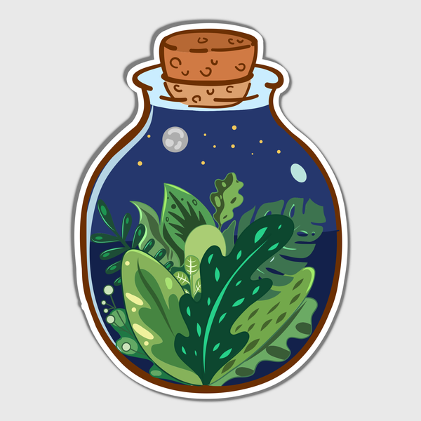 Bottle Plant Sticker