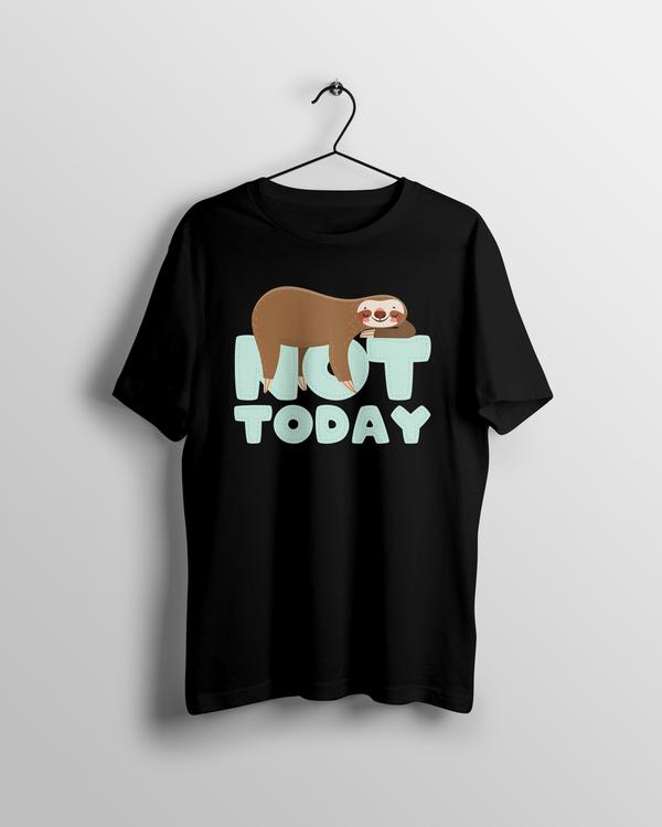 Not Today T-shirt by SmilingSkull - Calenvie