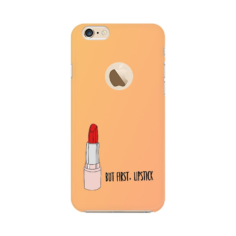 But First , Lipstick Apple Mobile Cases & Covers