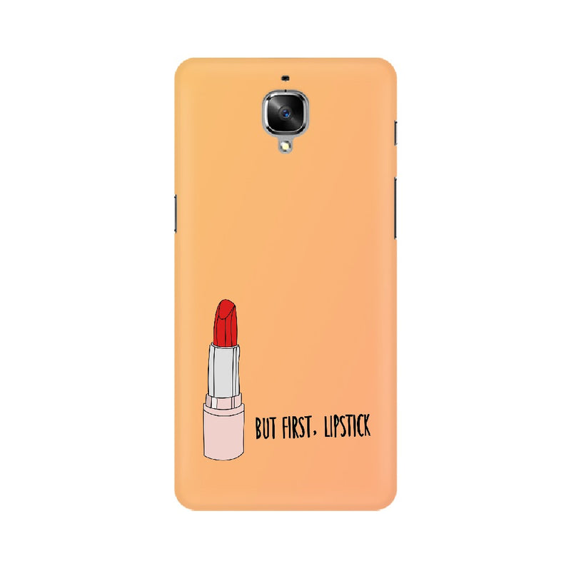 But First , Lipstick OnePlus Mobile Cases & Covers