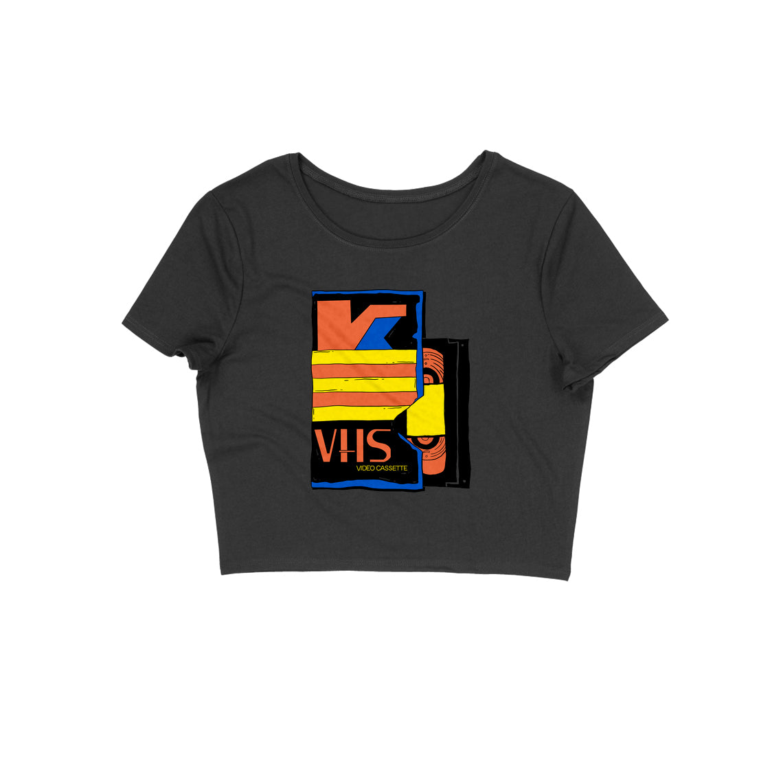 VHS Crop Top