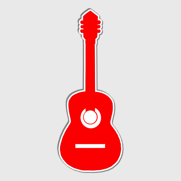 Guitar Sticker