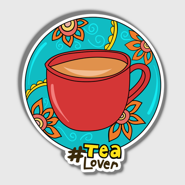 Tea Lover Sticker