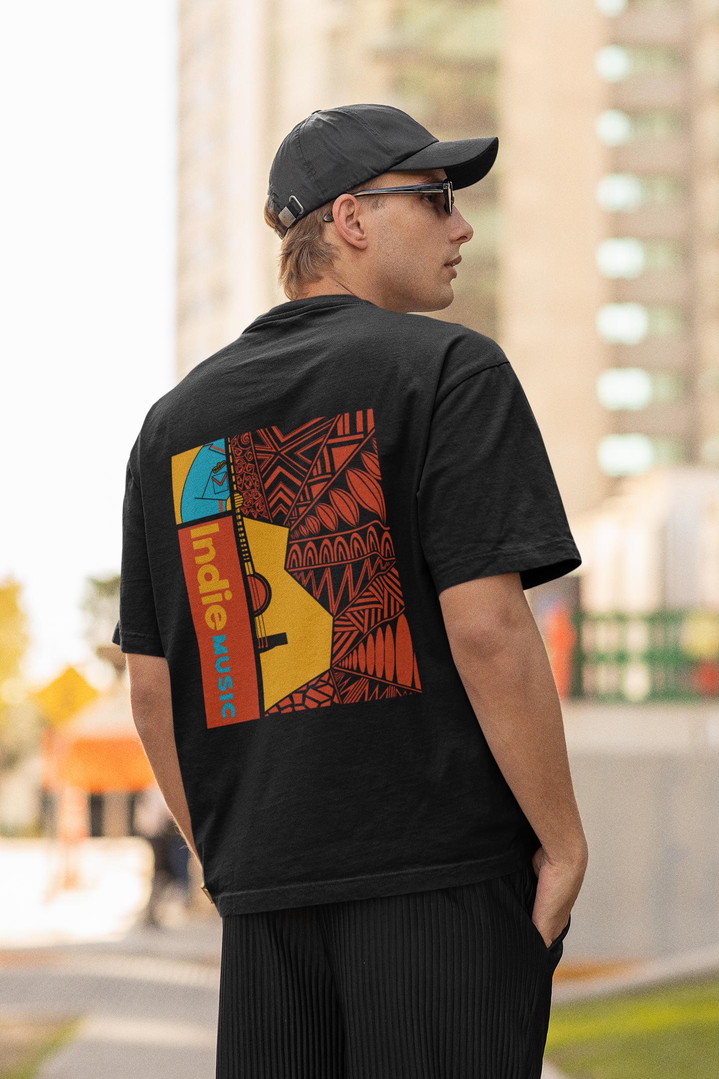 Indie Music Oversized Unisex T-shirt