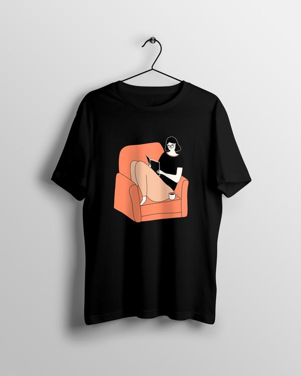 Book Worm T-shirt - Calenvie