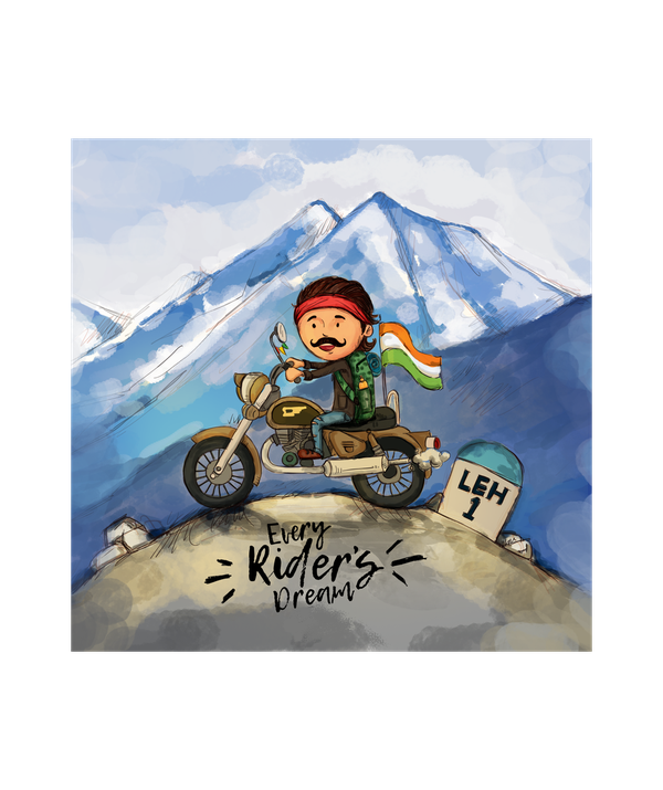 Every Riders Dream T-shirt by SmilingSkull - Calenvie
