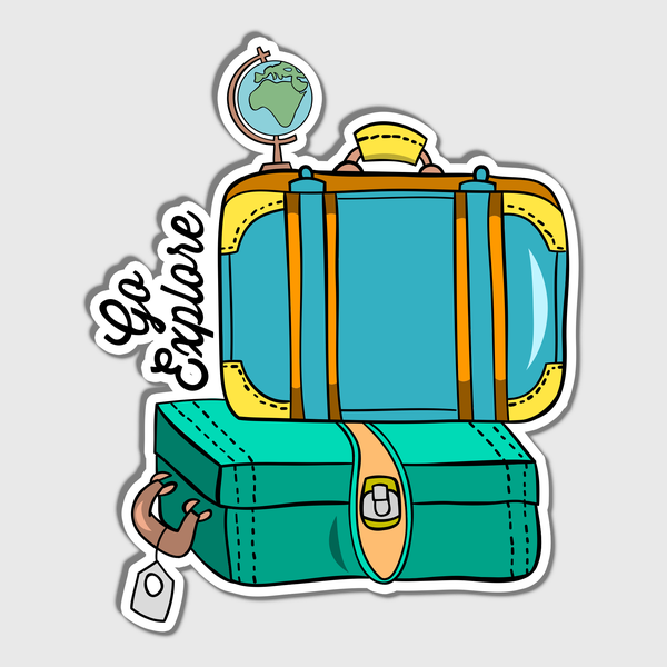 Go Explore Sticker Go Explore Sticker