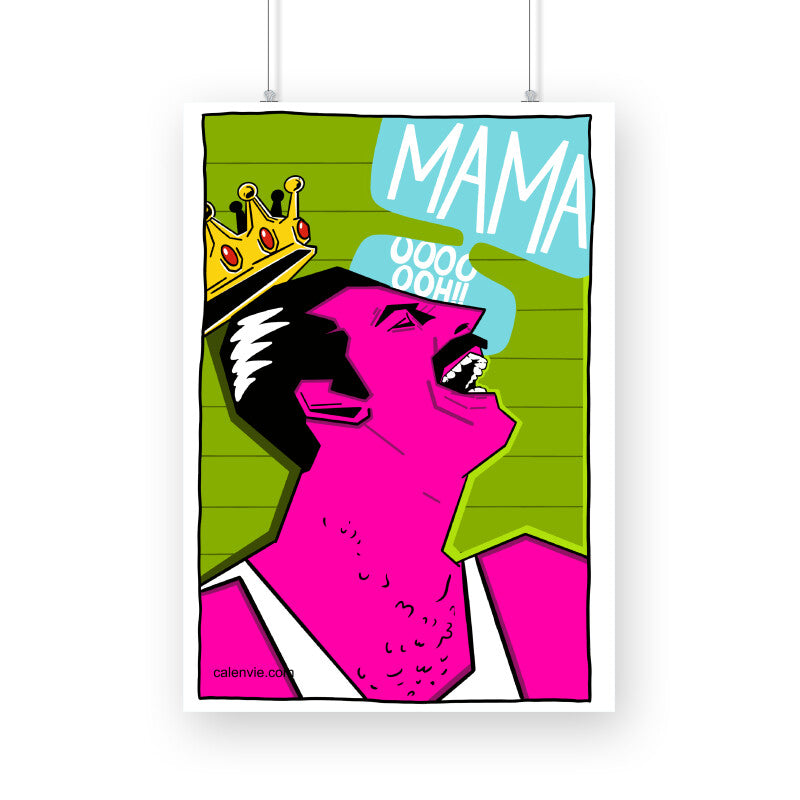 Freddie Mercury Poster