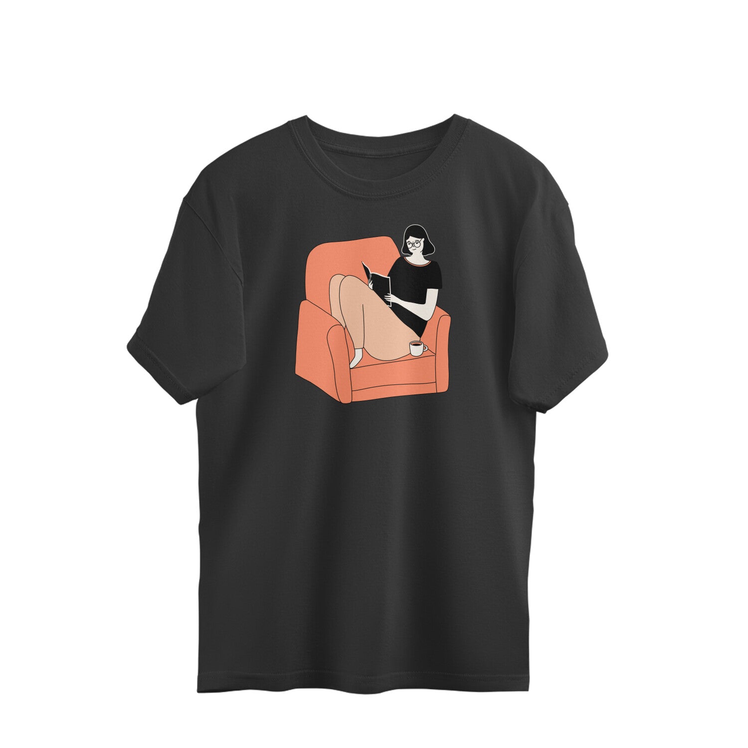 Bookworm Oversized Unisex T-shirt