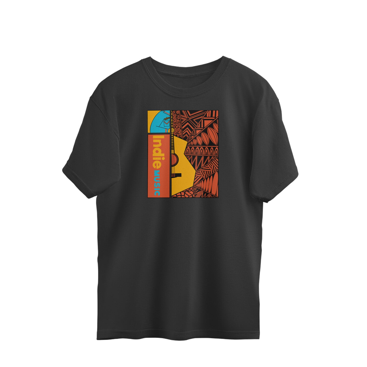 Indie Music Oversized Unisex T-shirt