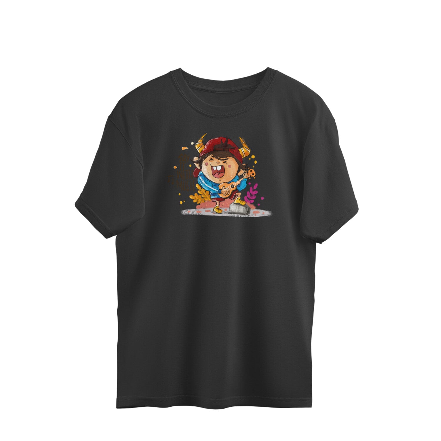 Say It With Music Oversized Unisex T-shirt