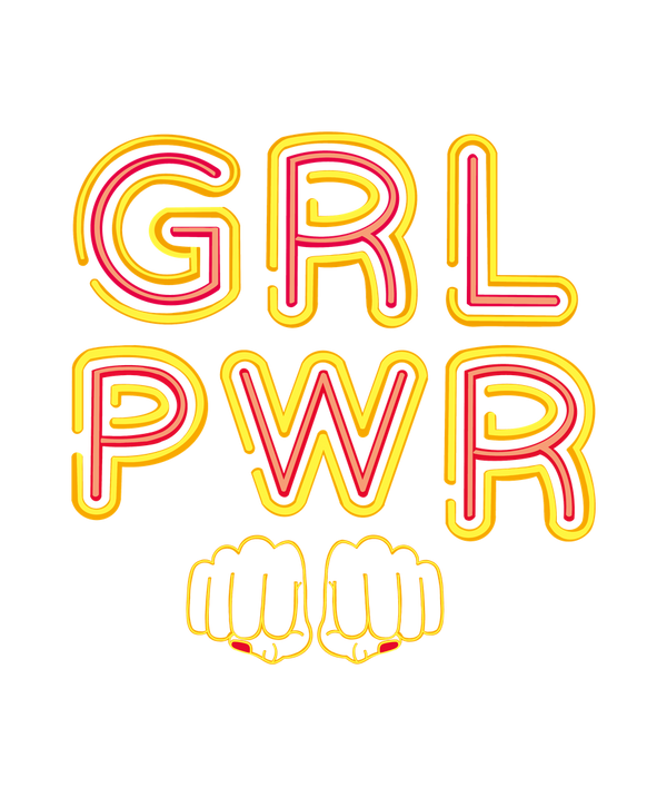 Girl Power Hoodie by Satavisha