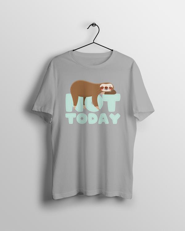 Not Today T-shirt by SmilingSkull - Calenvie