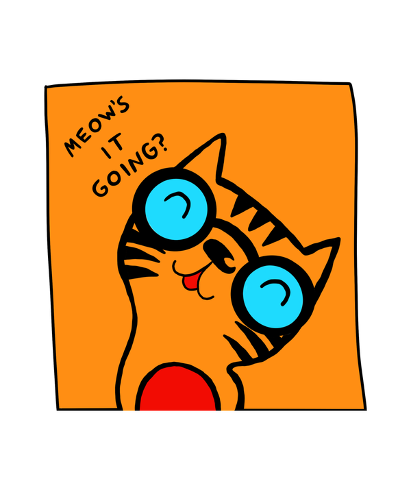Meows It Going T-shirt - Calenvie
