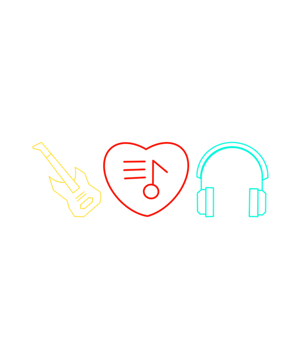 Music for life T-shirt - Calenvie