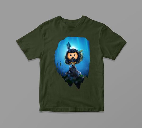 Aquaman T-shirt by SmilingSkull - Calenvie
