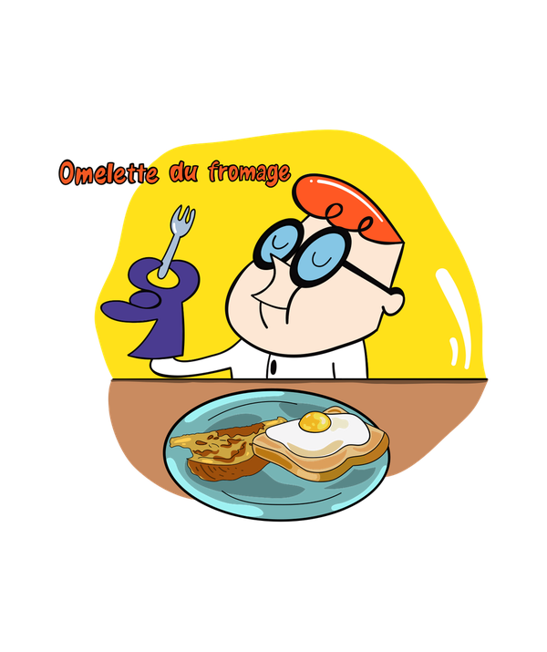 Omelette du fromage T-shirt - Calenvie